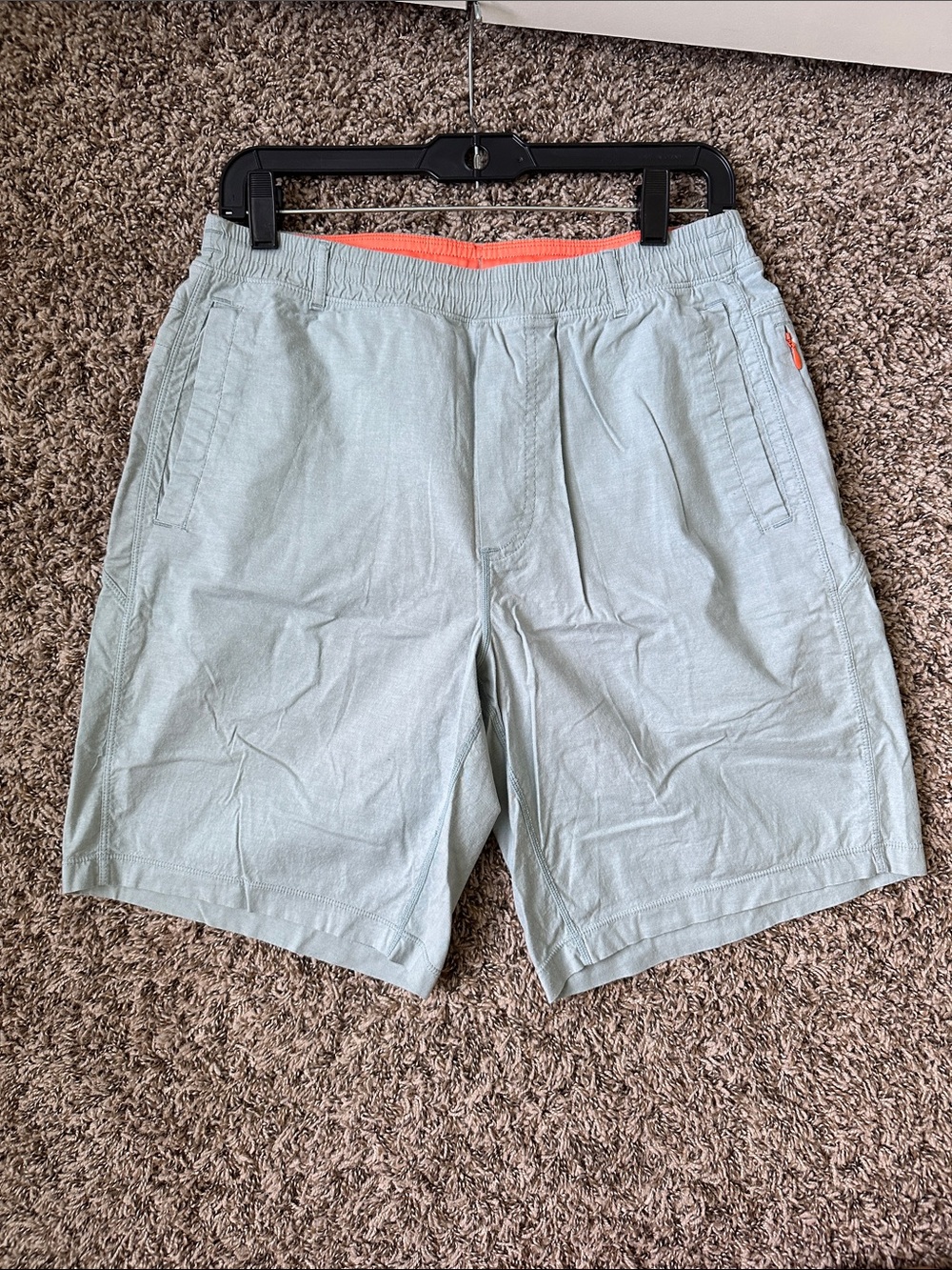 Birddogs Grey Shorts with Coral inside